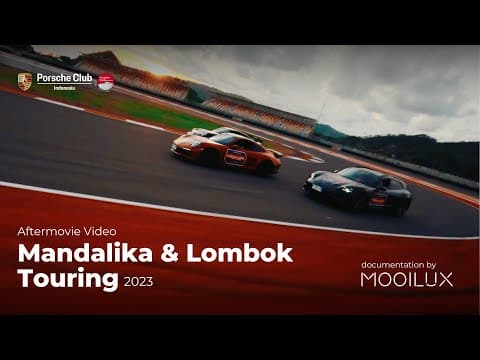 Porsche Club Indonesia - Mandalika Track Experience