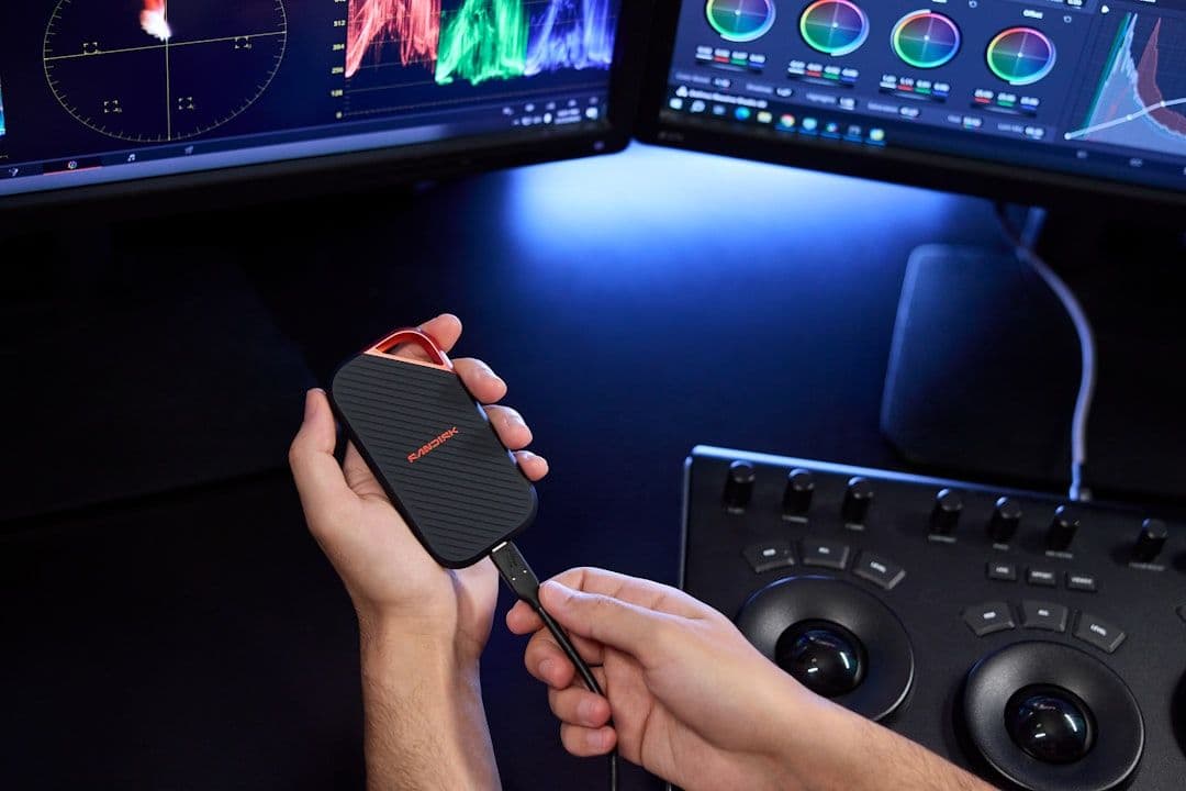 Operator memilih rig sesuai skenario dalam dji ronin 4d workflow produksi brand