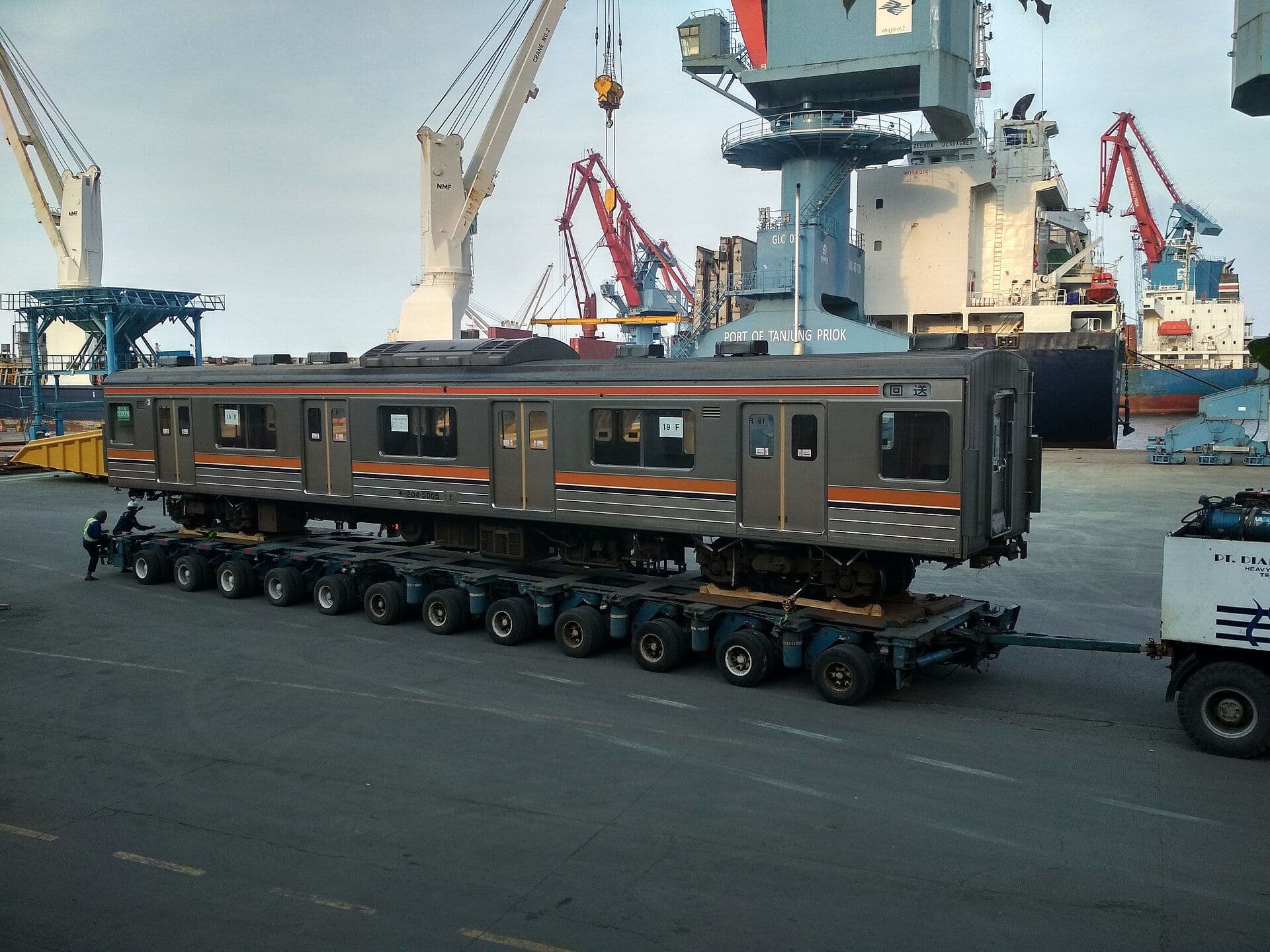 Tanjung Priok Industrial Jakarta — filming location Indonesia