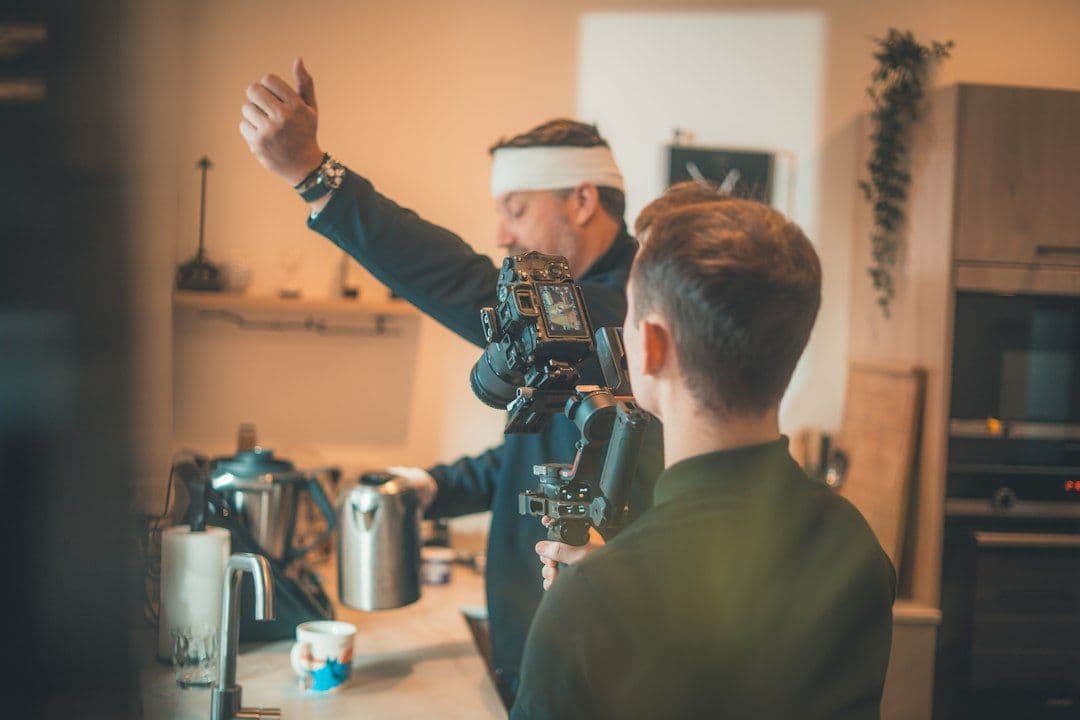 Detail sistem empat axis dan LiDAR pada dji ronin 4d workflow saat handheld